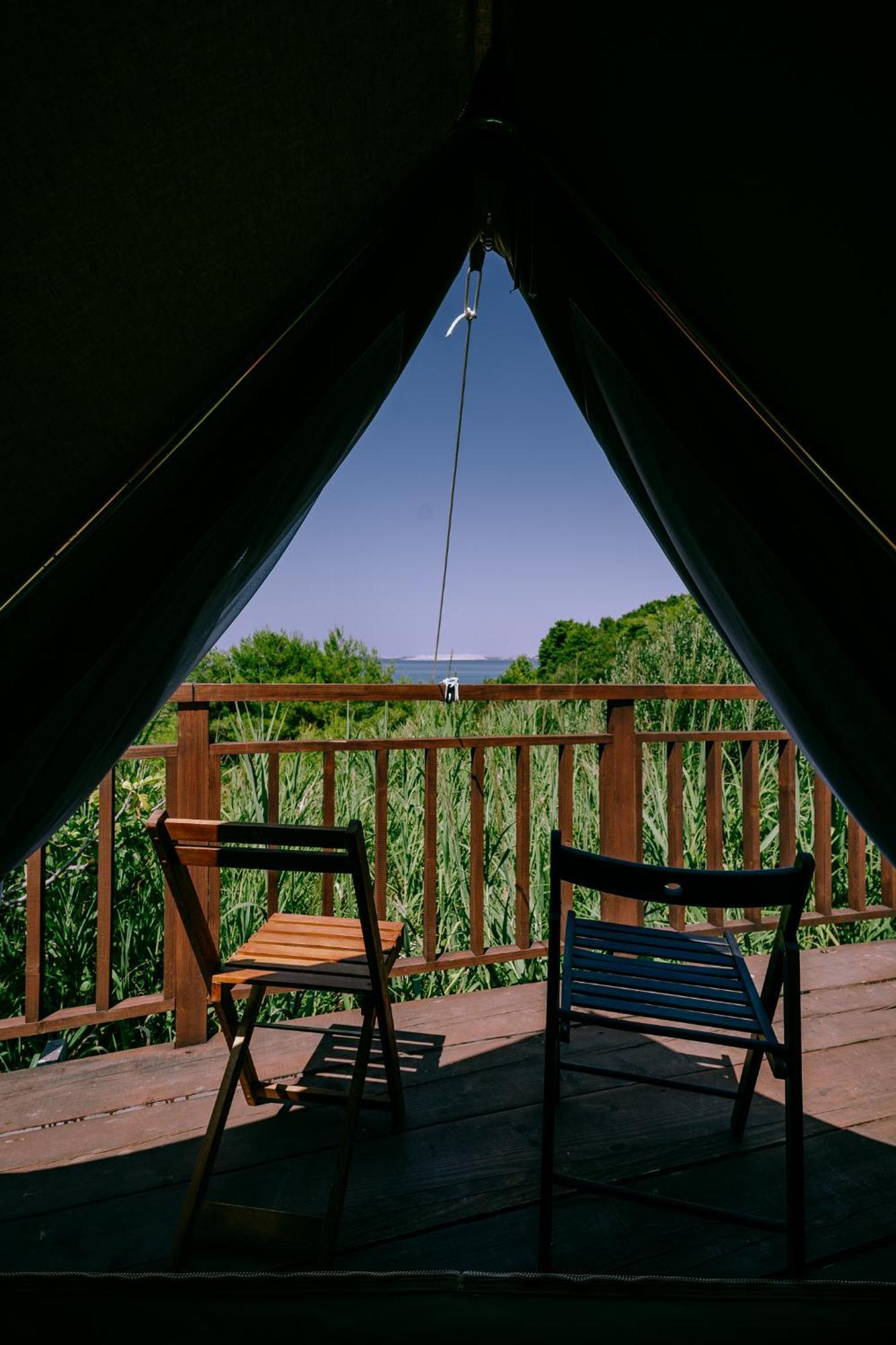 Campo de lujo Glamping Bell Tent Robinson *