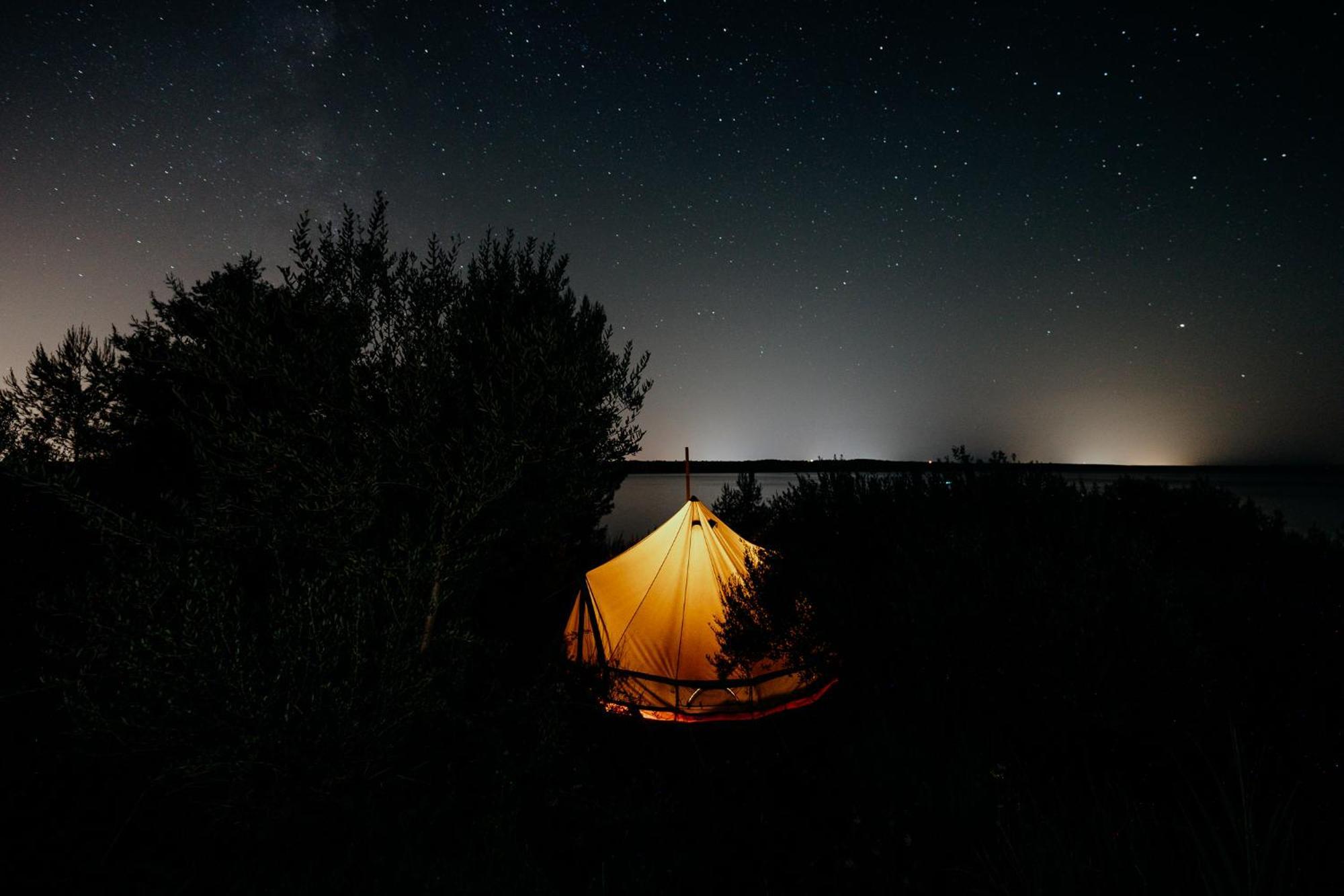 Glamping Bell Tent Robinson * Ljubač